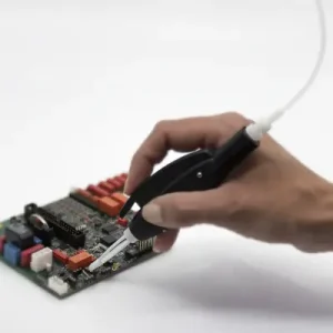 Lackdosierungssystem mit Handquetschventil für präzise Applikation