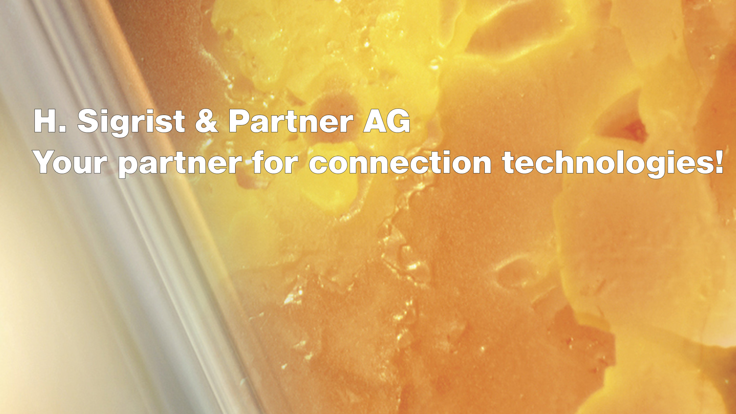 Corporate image of H. Sigrist & Partner AG, your partner for assembly technologies.
